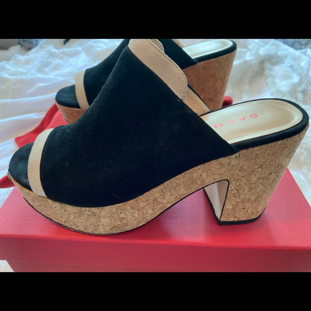 Sacha London wedge